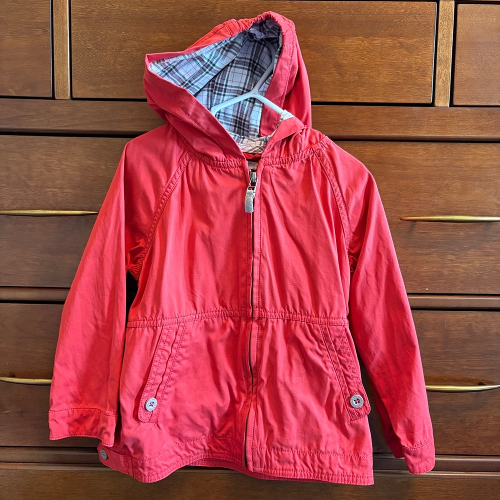 Janie and Jack Boys Bright Red Spring Coat 2-3t